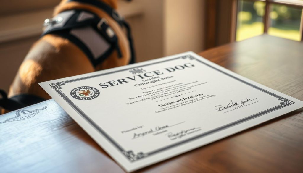 service dog certification