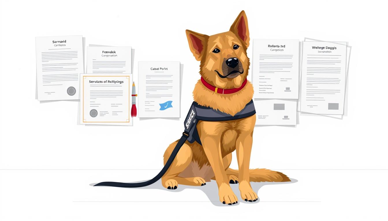 service dog certification requirements