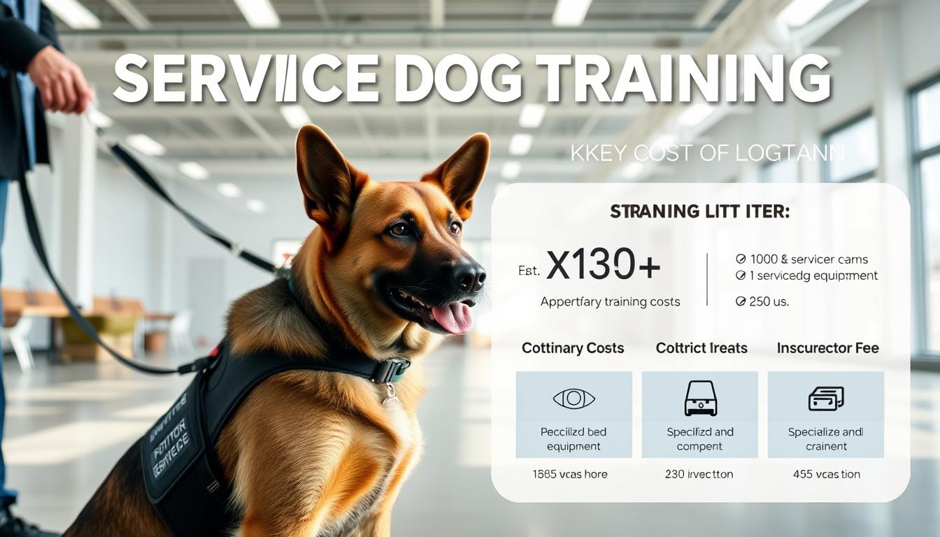 service dog training cost