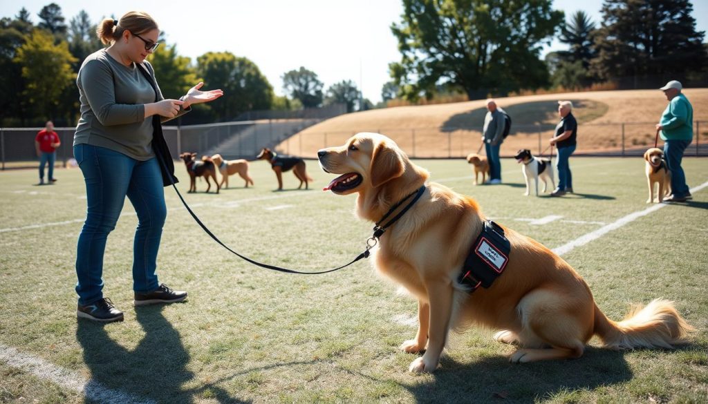 service dog training techniques