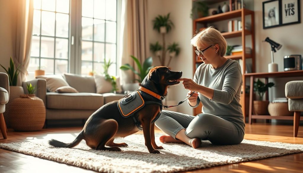 virtual service dog training at home