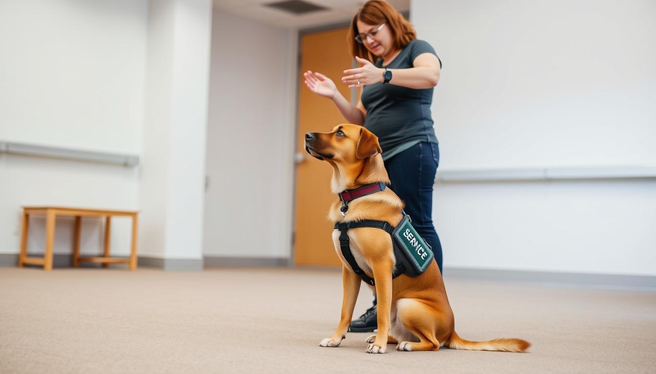 basic obedience training for service dogs