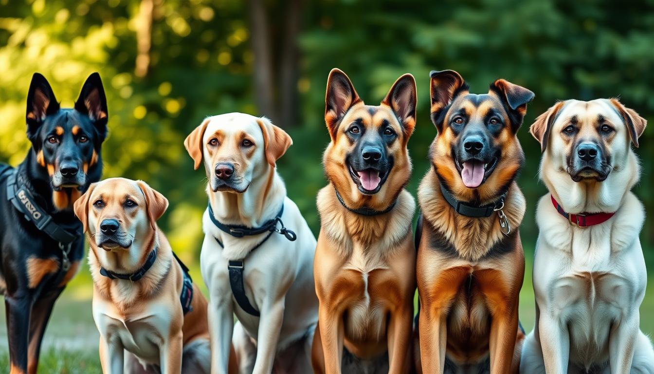 best service dog breeds for training