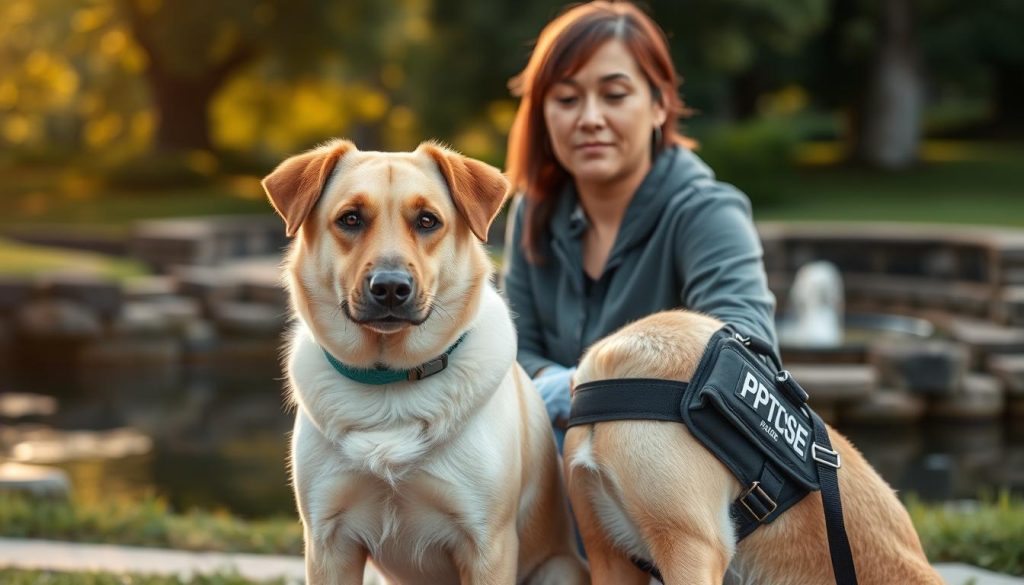 best service dog training for PTSD