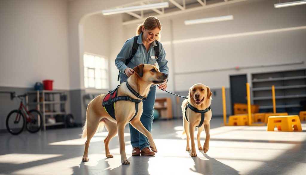 professional service dog training