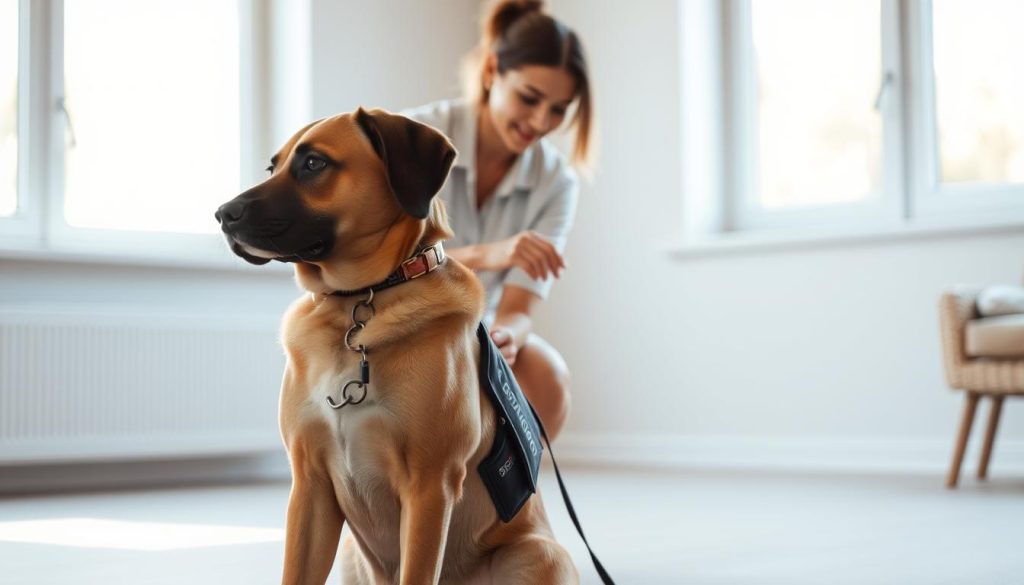 service dog behavior modification training