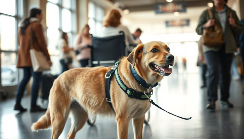 service dog public access training