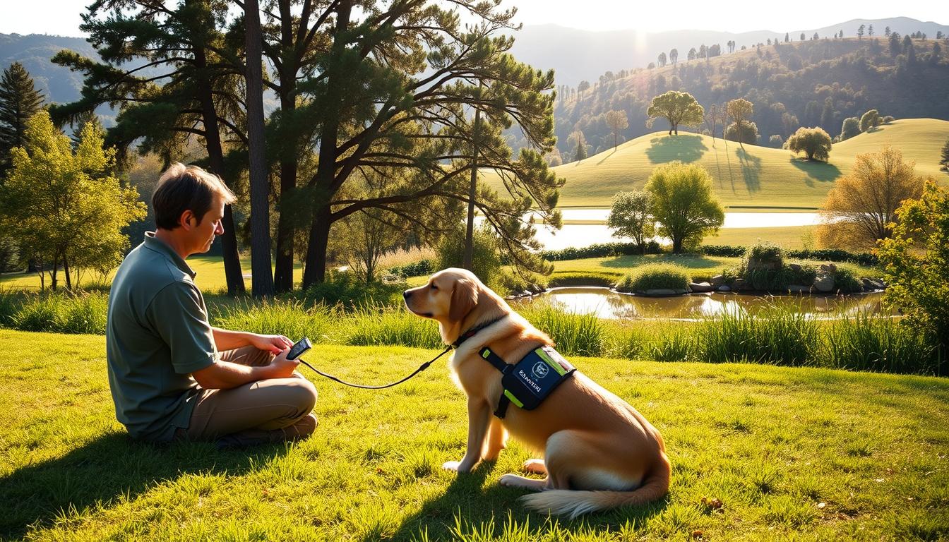 service dog training for PTSD