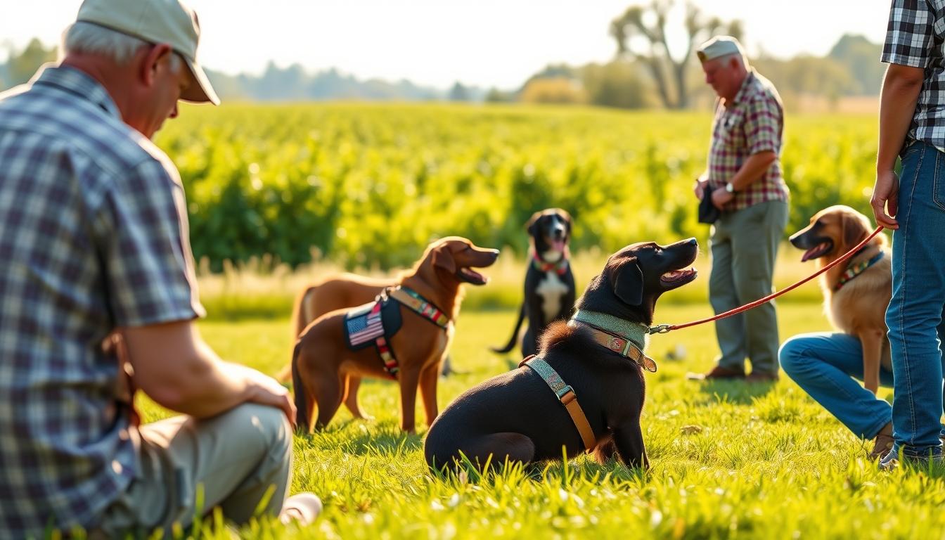 service dog training for veterans