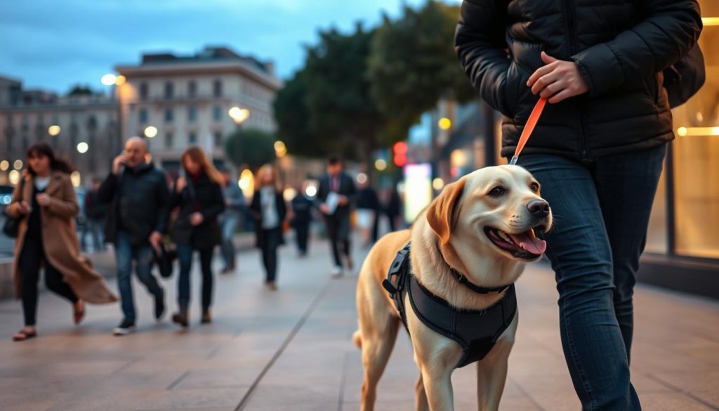 service dog training in public settings