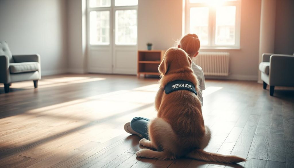 training a service dog