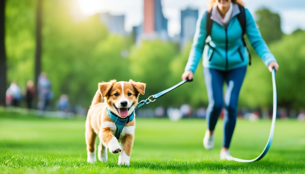 puppy leash training