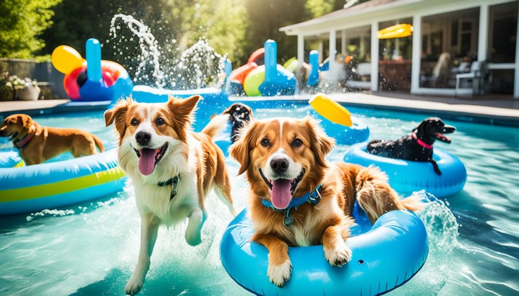 water games for dogs