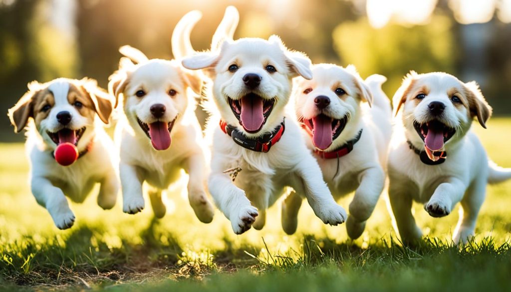 interactive puppy play