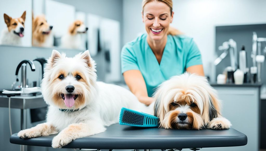 Desensitization to grooming