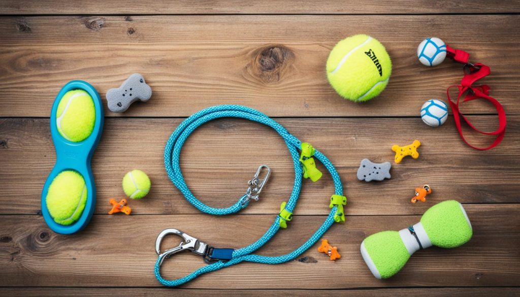 Essential equipment for dog training games