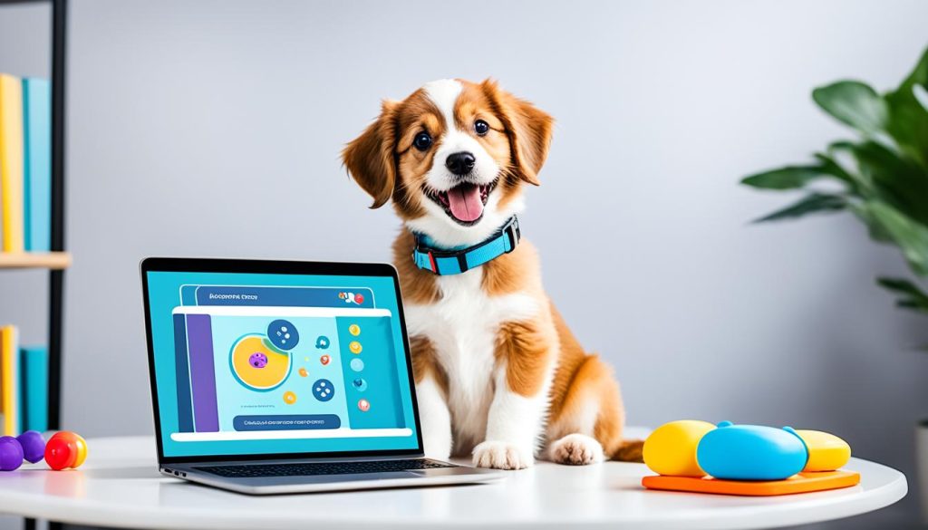Remote puppy training sessions