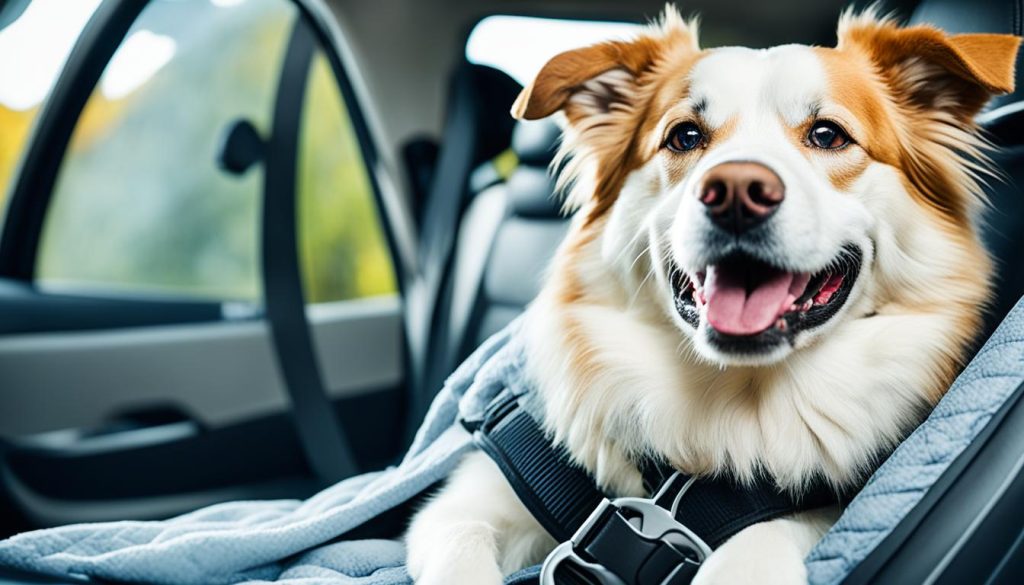 dog car ride training