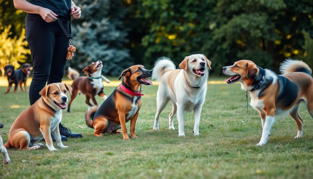 Canine behavior modification techniques