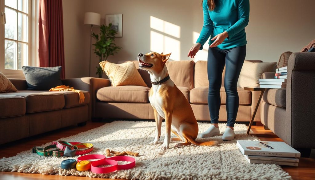 dog obedience training techniques for home