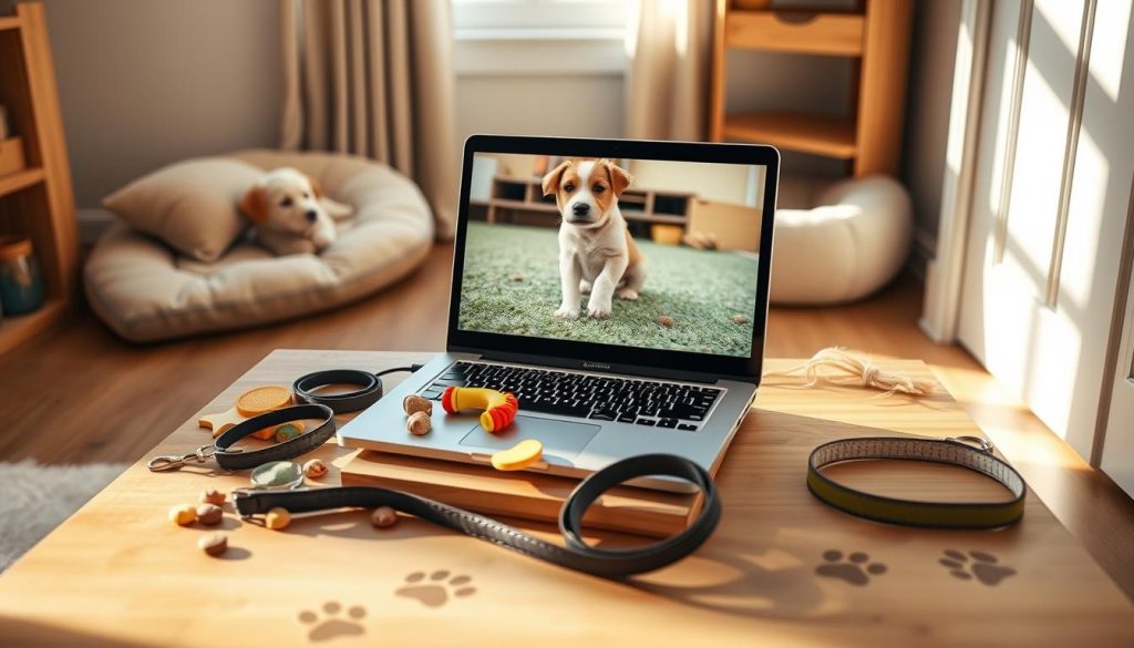 online puppy classes