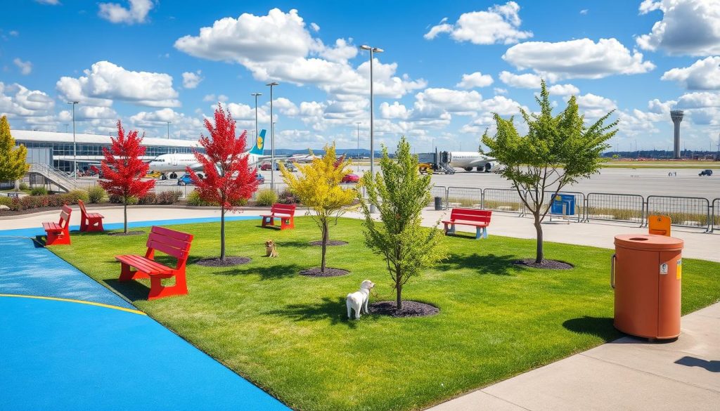 airport pet relief areas
